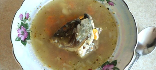 Уха из рыбьих голов