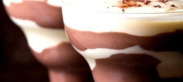 Слоеное шоколадное парфе