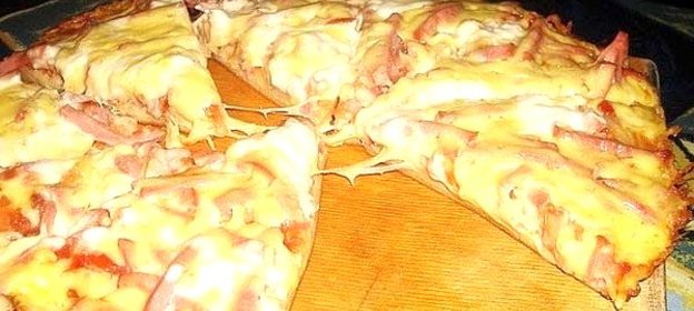 Пицца за 10 минут