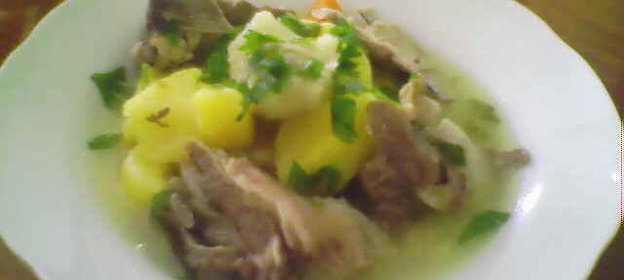 хашлама(овощи с мясом)