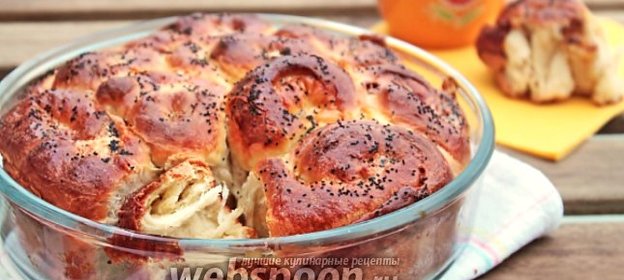 Булочки с шоколадными конфетами