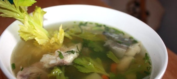 Уха из корюшки