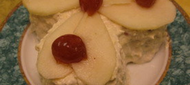 Детский десерт Груша в сугробе (для аллергиков)