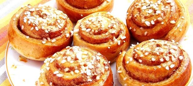 Шведские булочки с корицей