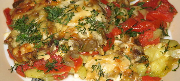 Запеченые летние овощи (вариант)