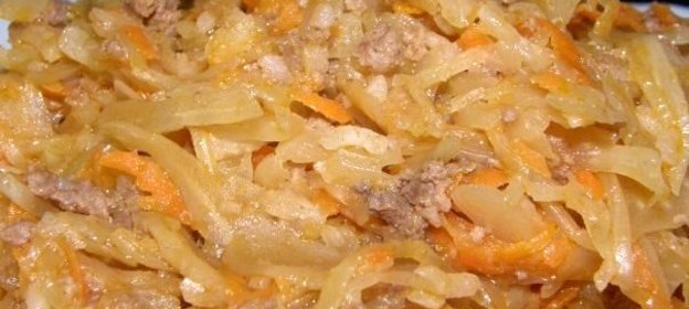 Ленивые голубцы ломтиками в духовке