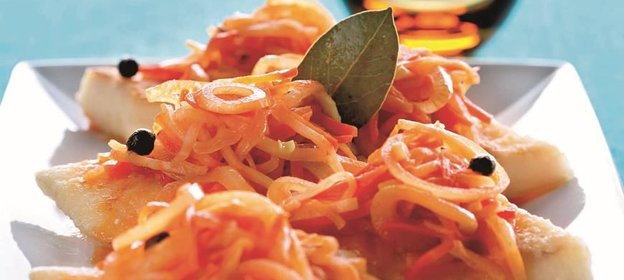 Рыба под маринадом