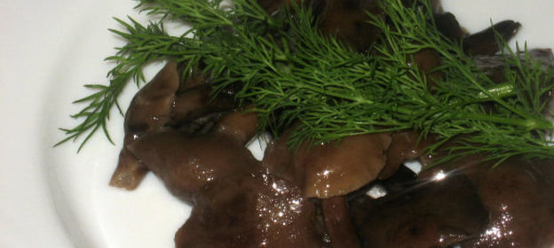 Опята соленые