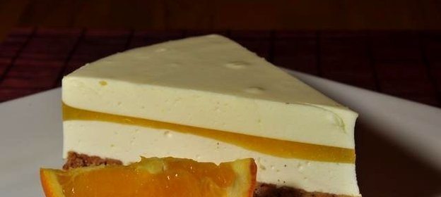 Чизкейк без выпечки с желе