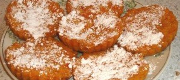 Маффины пшенные с тыквой