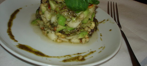 Салат Avocado and pear