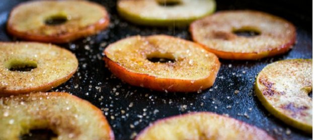 Яблочные ломтики