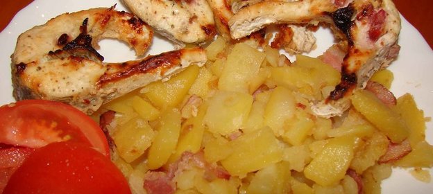 Треска в йогуртовом маринаде