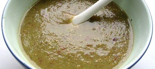 Желтый соус барбекю из томатилло