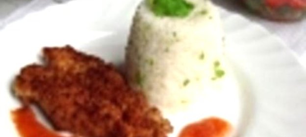 Куриные палочки в кокосовой стружке