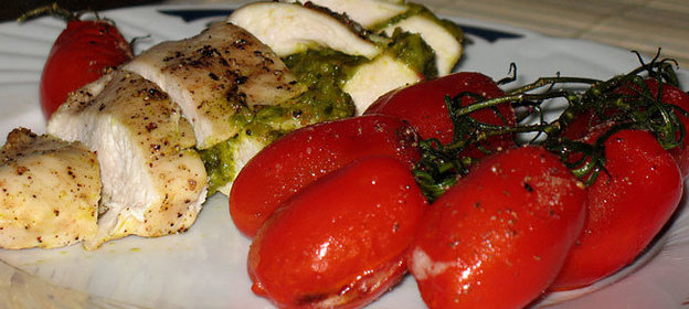 Куриная грудка с фисташковой начинкой