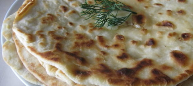 Лепешки, жаренные без дрожжей (казахская кухня)