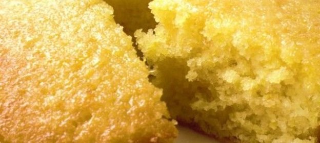 Апельсиновый кекс с глазурью