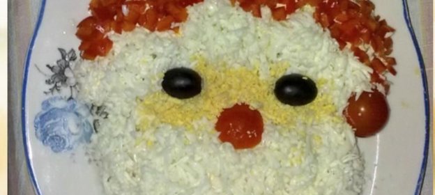 Салат Морской волк