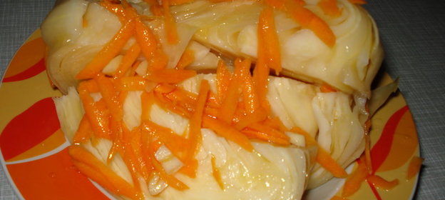 Капуста в маринаде