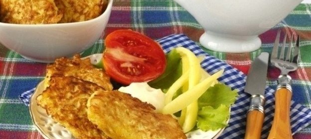 Капустные оладьи