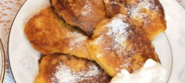 Оладьи из тыквы