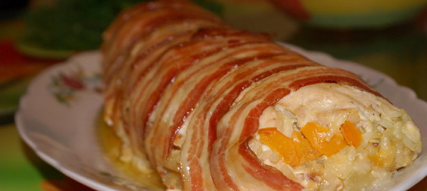 Яичница с шампиньонами