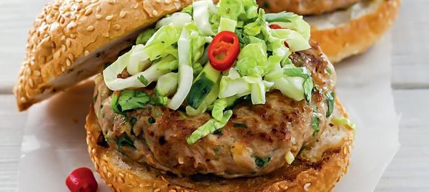 Бургеры в азиатском стиле