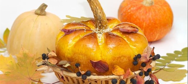 Хлеб с тыквой Осенний