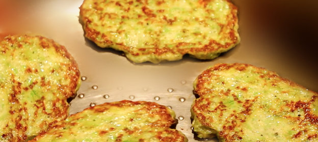 Оладьи из кабачков. Видео