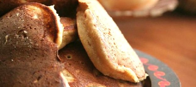 Диетические банановые оладьи