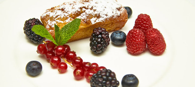 Постный морковный кекс