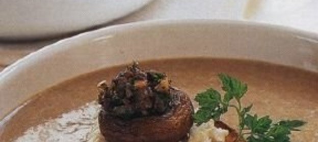 Запеканка из грибов и крупы