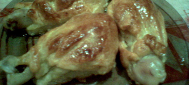 куриные голени в слоеных мешочках