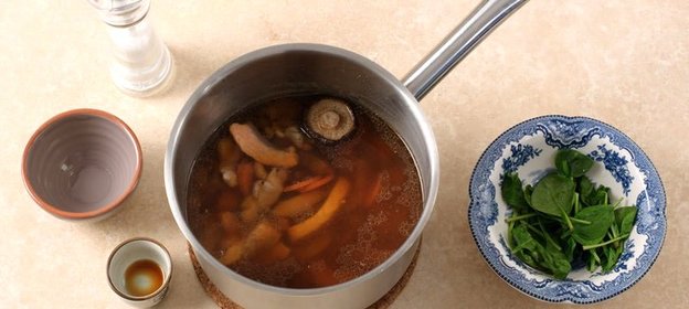 Одзони с лепешками мочи