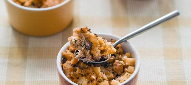 Мини-запеканки с горбушей