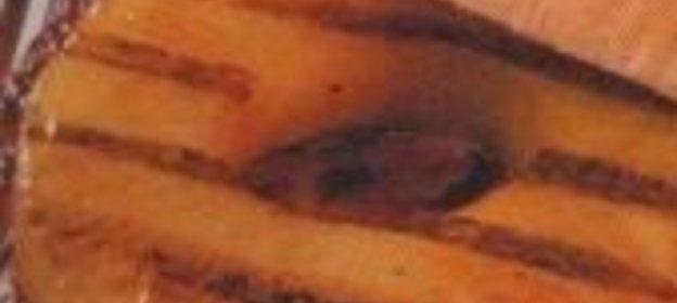 Бургер с индюшиной котлетой и ананасом