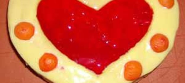 Торт Желейное сердечко-2