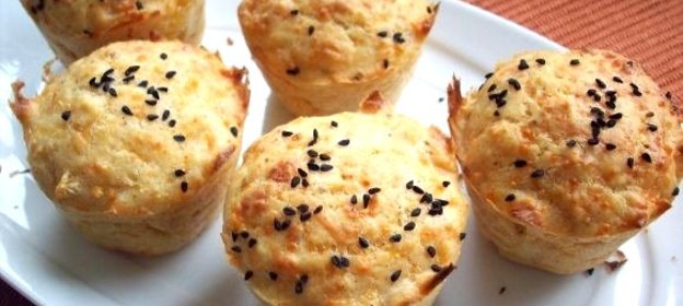 Сырные маффины