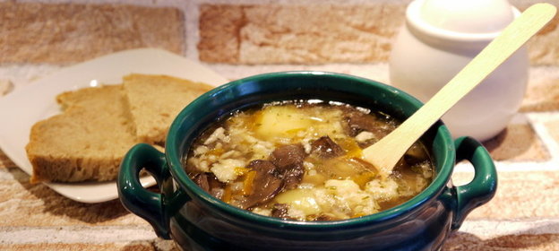 Грибная затируха (рецепт моей бабушки)