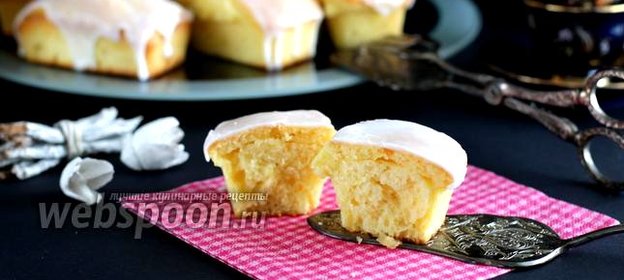 Творожно-лимонные кексы