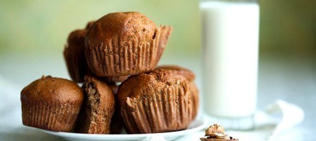 Тыквенные маффины с грецкими орехами