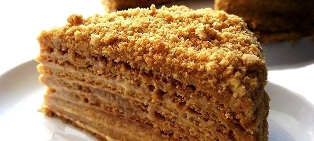 Медовик с шоколадной крошкой