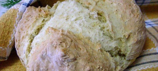 Содовый хлеб с овсяными хлопьями