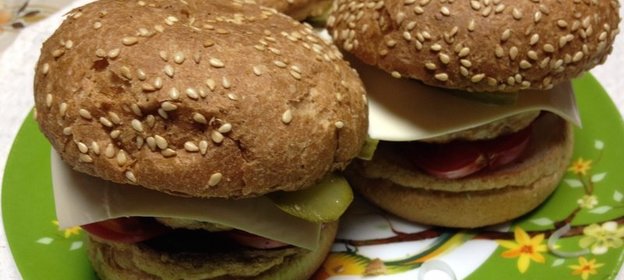 Чикенбургер по-домашнему