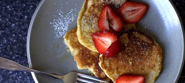 Оладьи из овсяных хлопьев