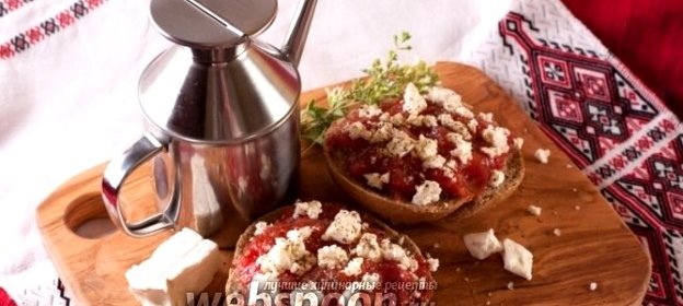 Дакос — критский диетический чизбургер