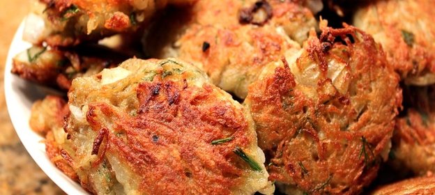 Постные драники