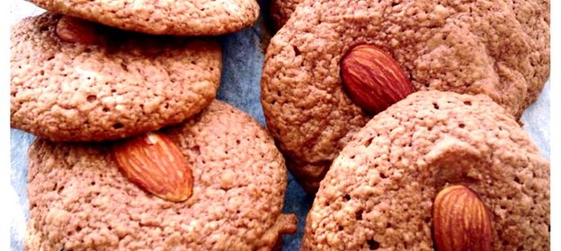 Миндально-овсянное печенье