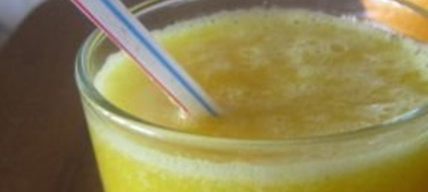 Смузи из персика и апельсина